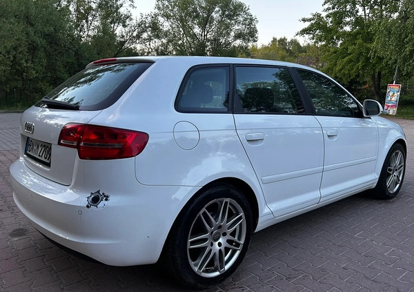 Audi A3 cena 26500 przebieg: 230000, rok produkcji 2009 z Kraków małe 154